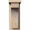 Ekena Millwork Huntington Smooth Corbel w/Backplate, Douglas Fir, 5 1/2"W x 10"D x 14"H COR06X10X14HUN01SDF - alternate 4